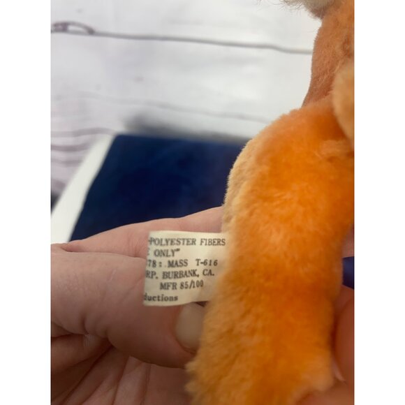 Vintage Disney Bambi Plush Toy Deer 1985 Polyester Stuffed Animal Collectible 7” - Picture 6 of 7